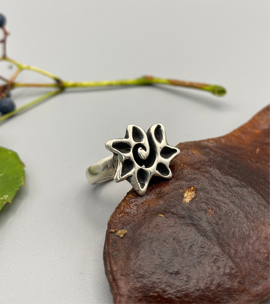 wave in a flower